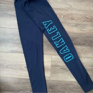 Oakley Leggings Small Blue